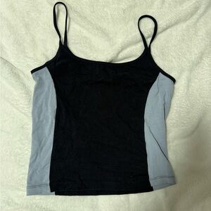 Brandy Melville Two Tone Blue Tank Top